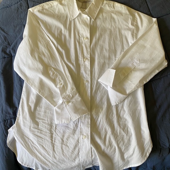 h&m white button down - Picture 4 of 4